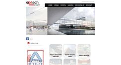 Desktop Screenshot of eltech-projekt.pl